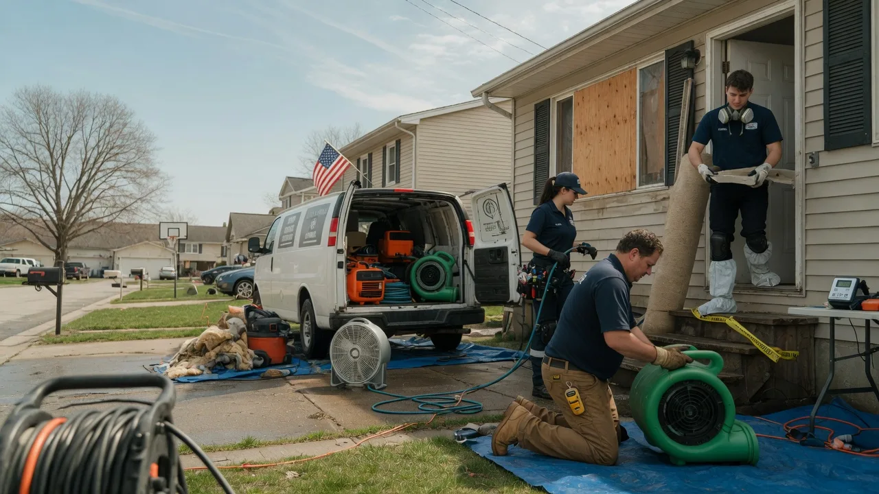 Water Damage Restoration in Little Meadows, PA near me